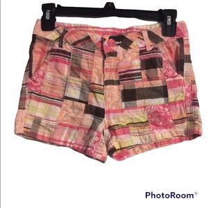 Justice Patchwork Shorts